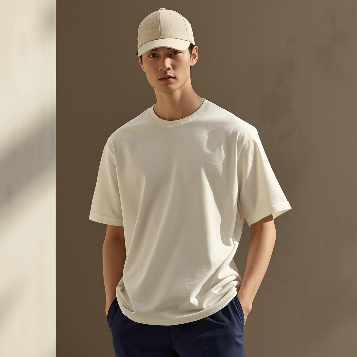 Minimal premium apparel editorial image